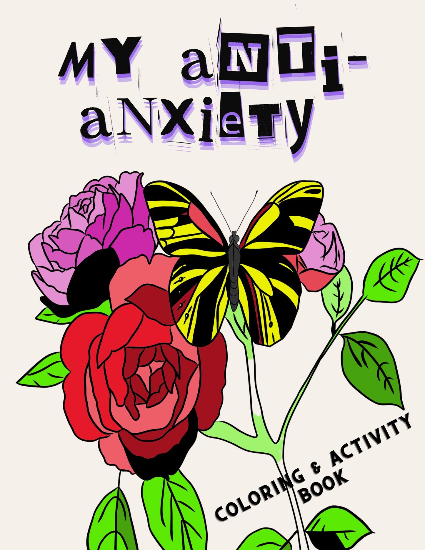 Anti-Anxiety Coloring & Activity Book
