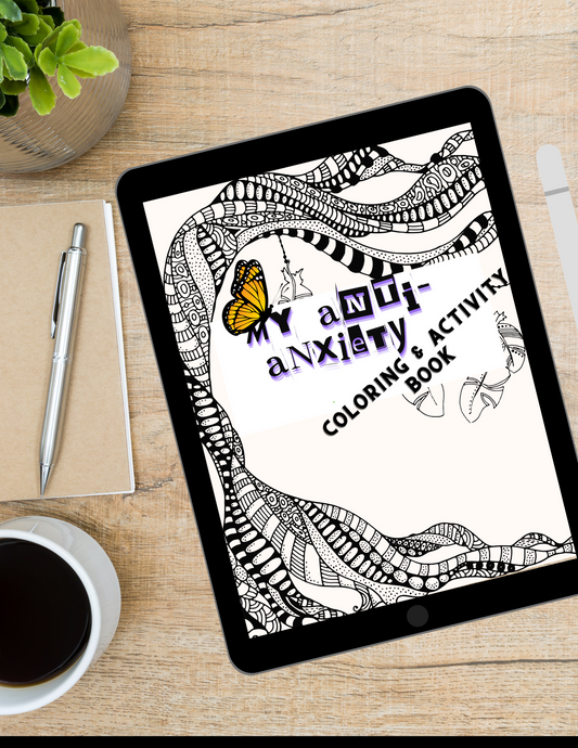 Anti-Anxiety Coloring & Activity Book